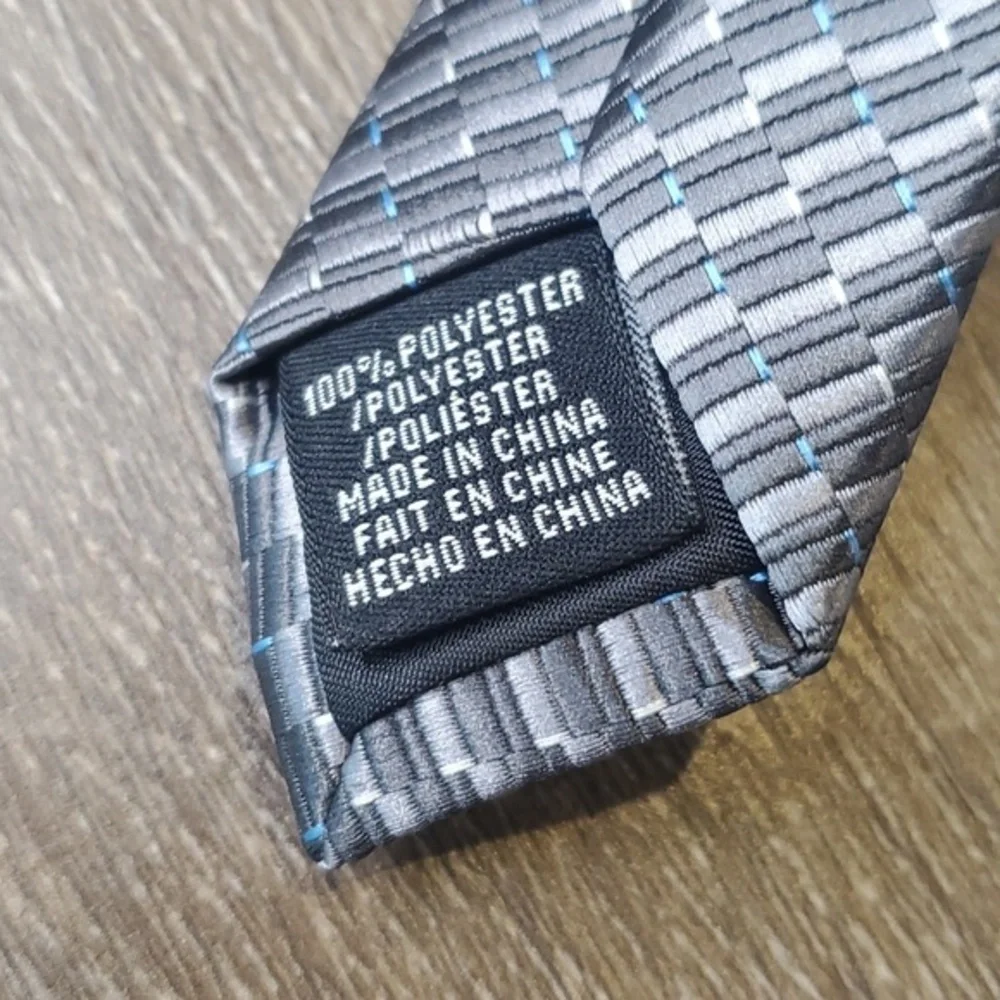 Perry Ellis Portfolio Charcoal Portage Neat‎ Tie